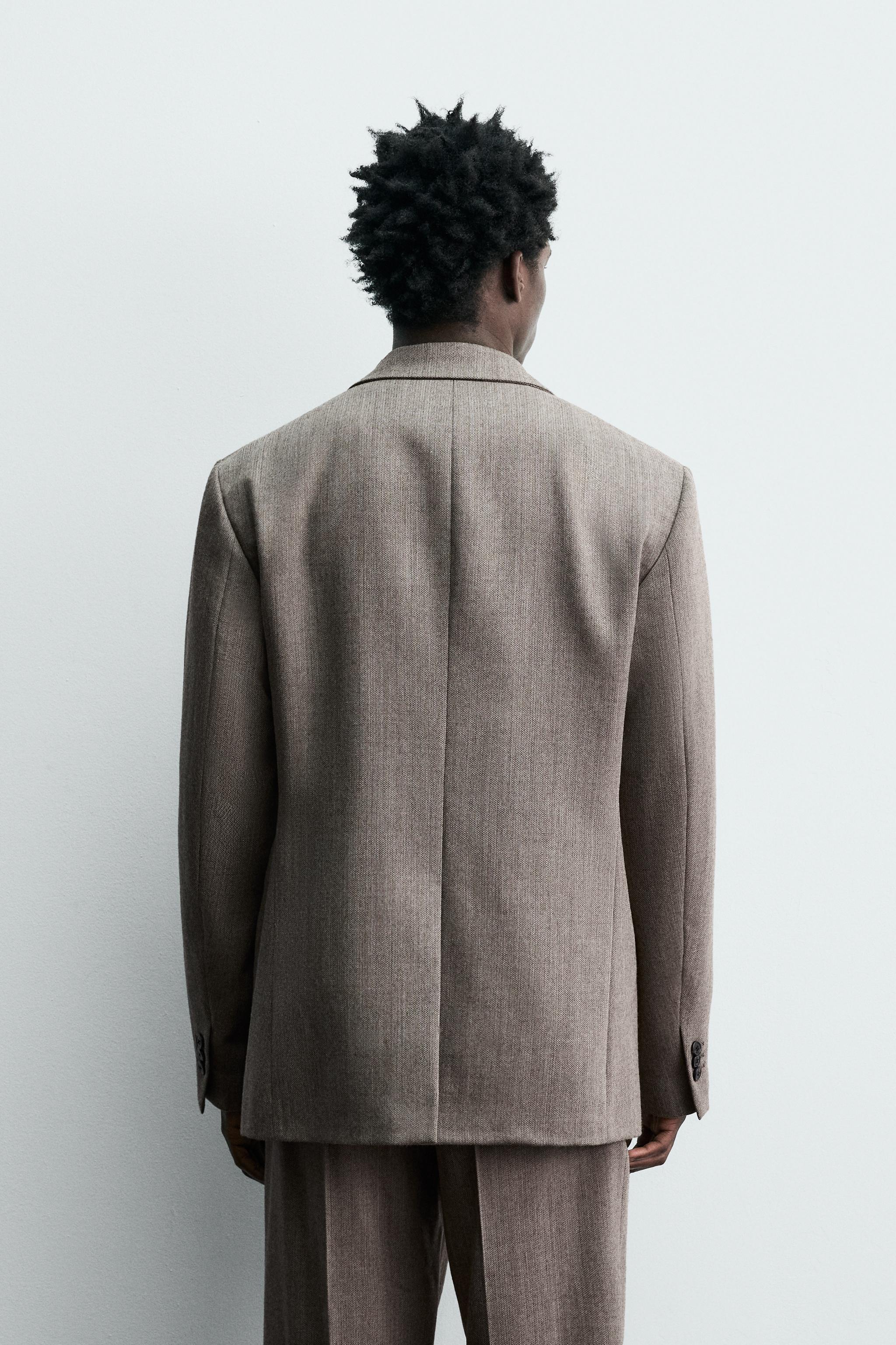 BLAZER DE COSTUME 100 % LAINE